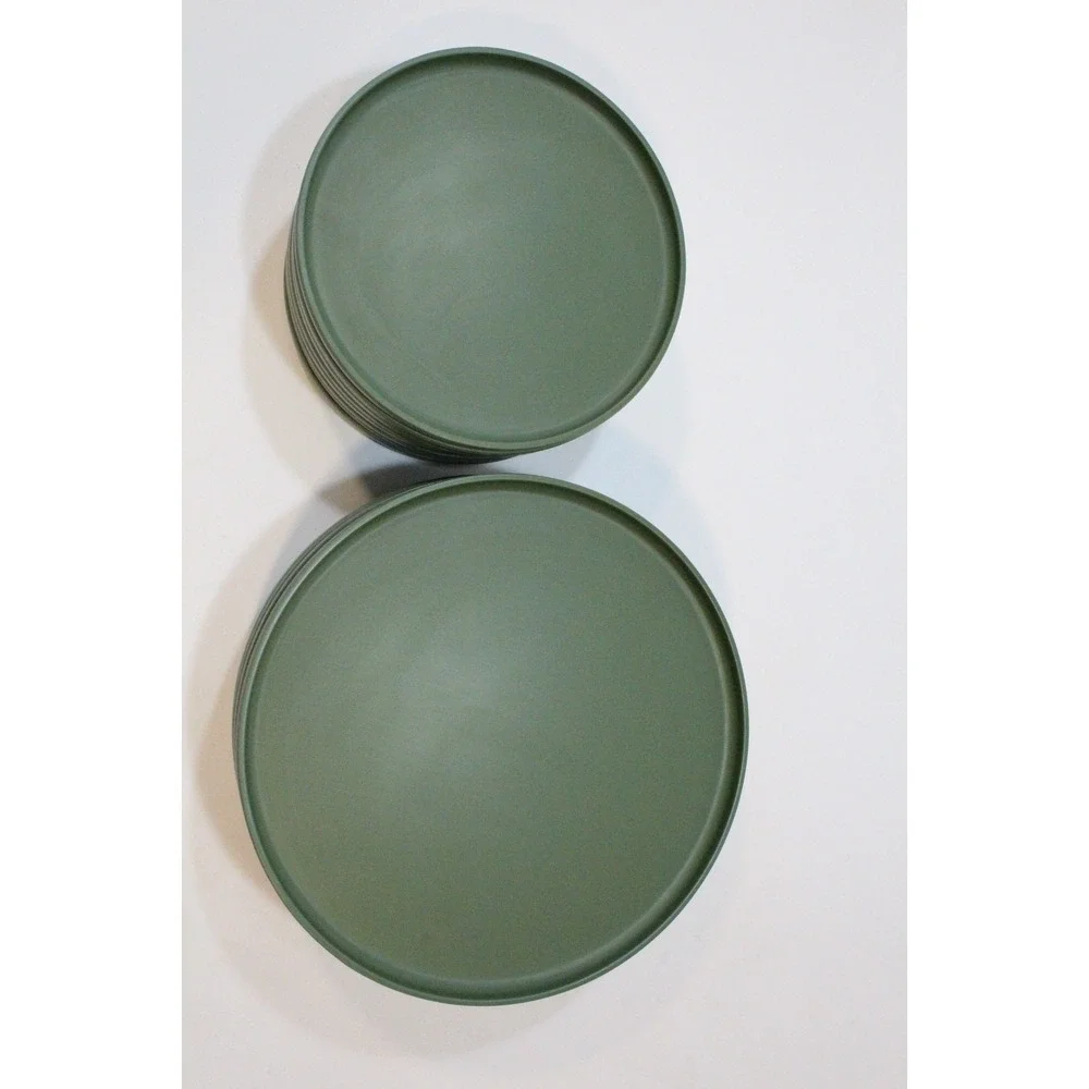 Lot of 16 MCM Green West Elm Aaron Probyn Modern Melamine‎ 10
